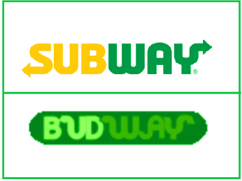 Budway’s mark restricted from the way of Subway