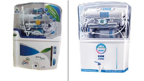 Design Infringement of KENT RO water purifier